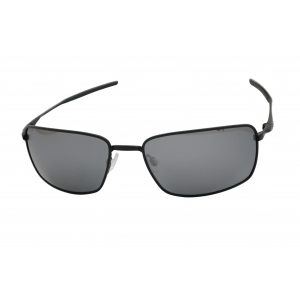 óculos de sol Oakley mod Square Wire matte black w/black iridium polarized 4075-05