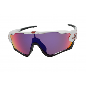 óculos de sol Oakley mod Jawbreaker polished white w/prizm road 9290-05